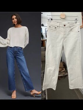 AG Kinsley High Rise Pop Crop Jeans